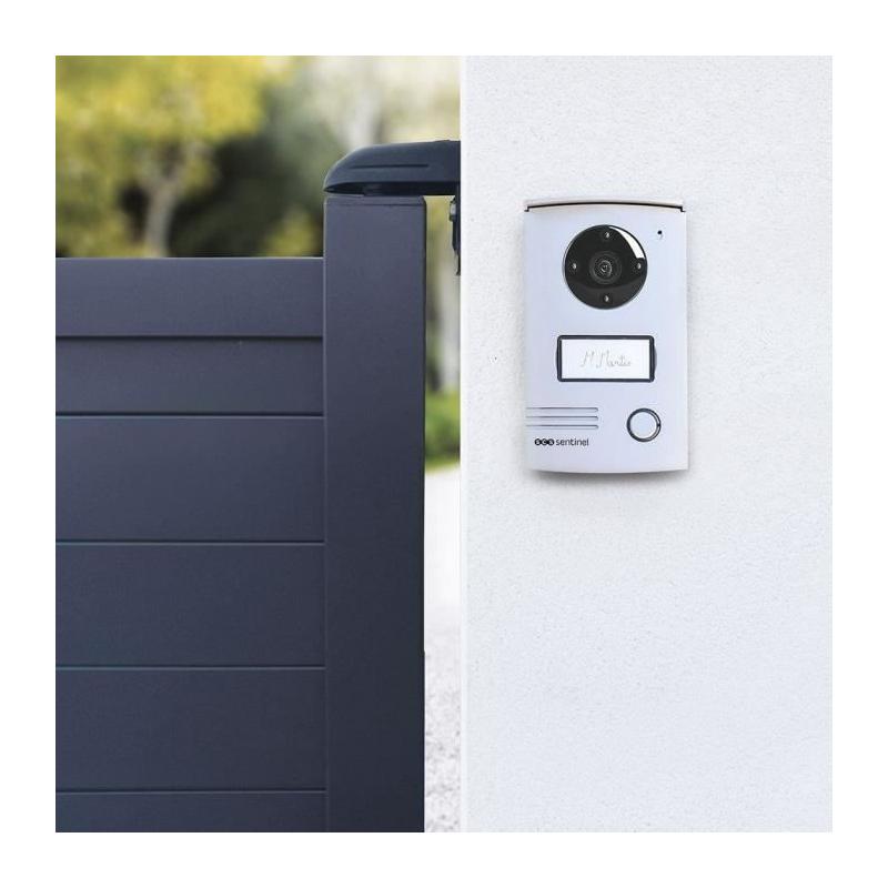 Interphone vidéo filaire SCS SENTINEL VisioDoor 4.3+ - Moniteur tactile 4,3" et vision nocturne