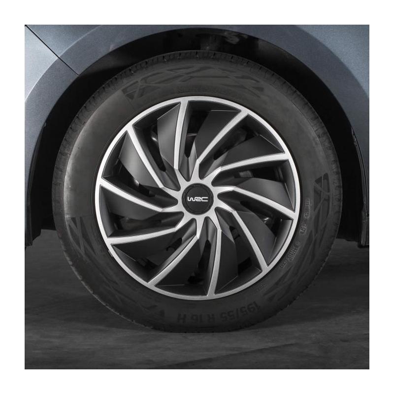 Enjoliveur WRC 4 Enjo Bi-colo 14 TURBO - Design Turbo Bi-colo