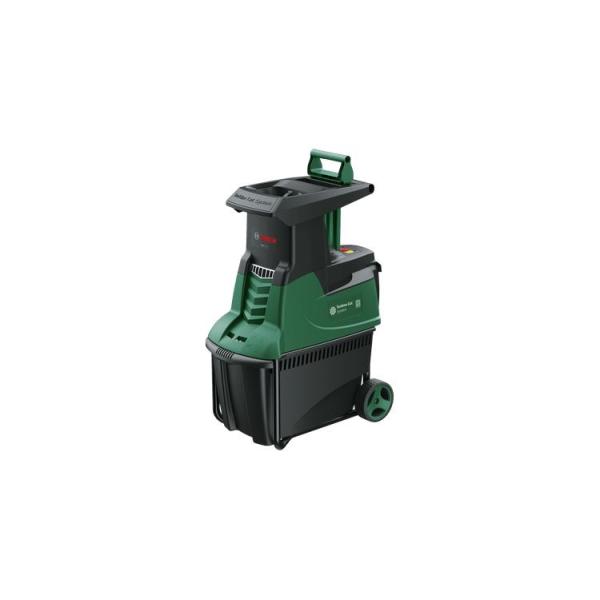 Broyeur de végétaux électrique silencieux AXT 25 TC - Bosch - Capacité de coupe 45mm - 2500W