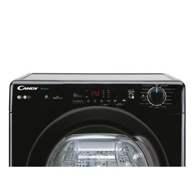 Candy Smart CSE C9DBEB-47 sèche-linge Pose libre Charge avant 9 kg B Noir