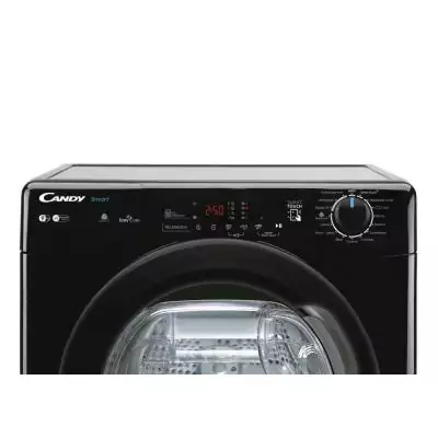 Candy Smart CSE C9DBEB-47 sèche-linge Pose libre Charge avant 9 kg B Noir