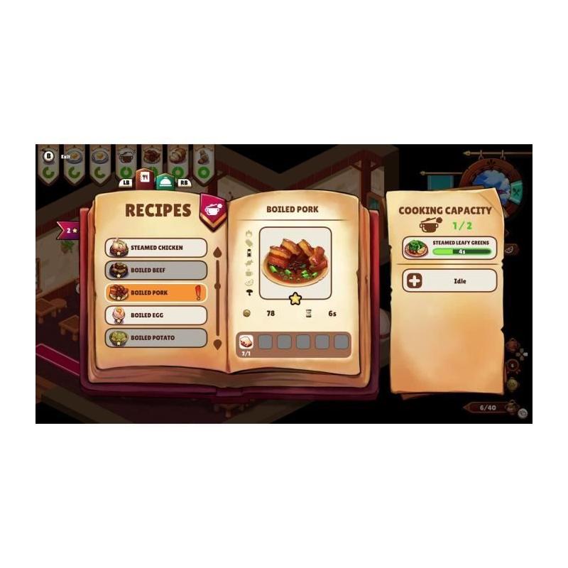 Cuisineer - Jeu Nintendo Switch | Dimensions compactes 11x17x2 cm