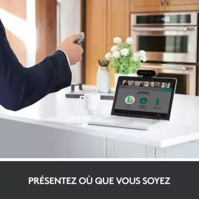 Télécommande Logitech SPOTLIGHT GRIS - Présentation Facile