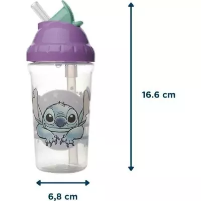 Tasse a paille Lilo & Stitch 295ml - Anti-fuites