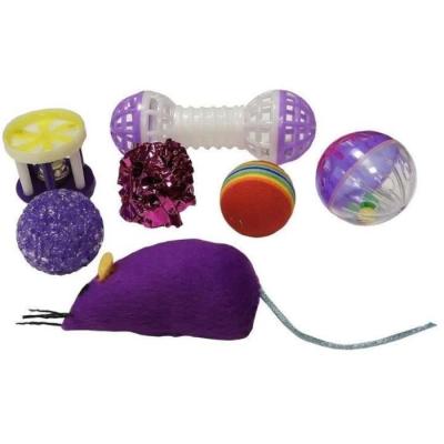 7 jouets pour Chat - AIMÉ, Jouet à Friandise de Taille Compacte