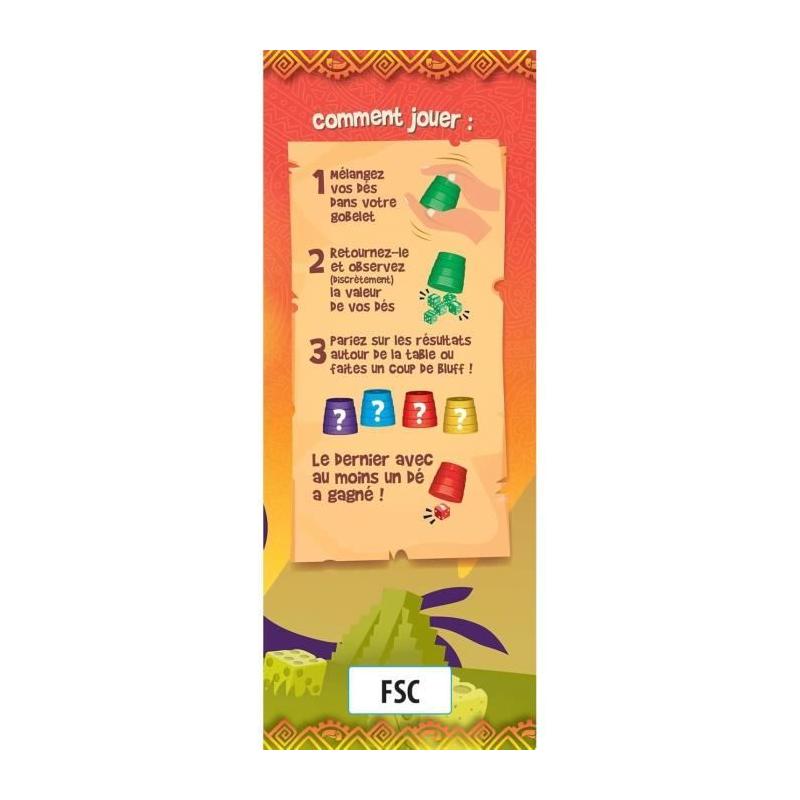 Nouvelle version de Perudo - Jeu de dés excitant