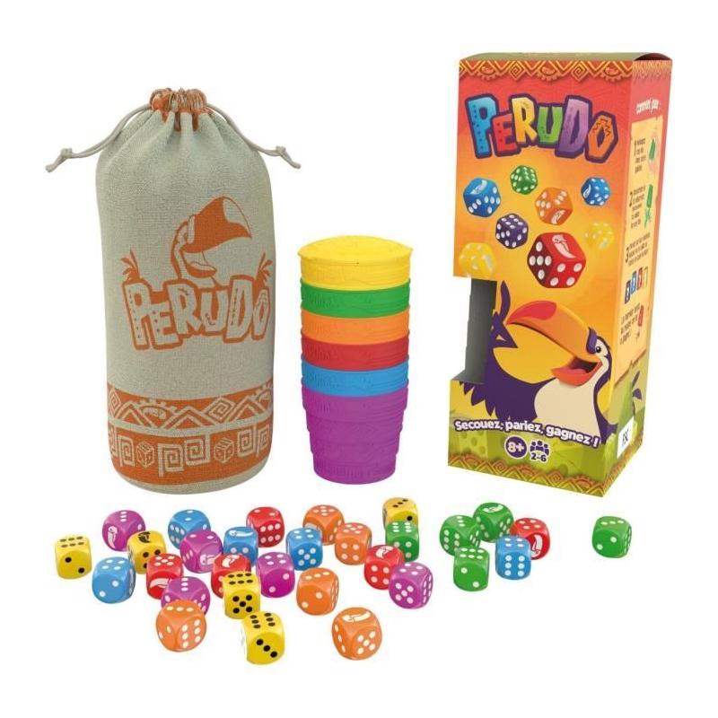 Nouvelle version de Perudo - Jeu de dés excitant