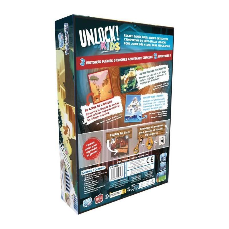 Escape Game passionnant pour enfants | Unlock! Kids Histoires Mythes - 3 histoires avec 2 aventures chacune
