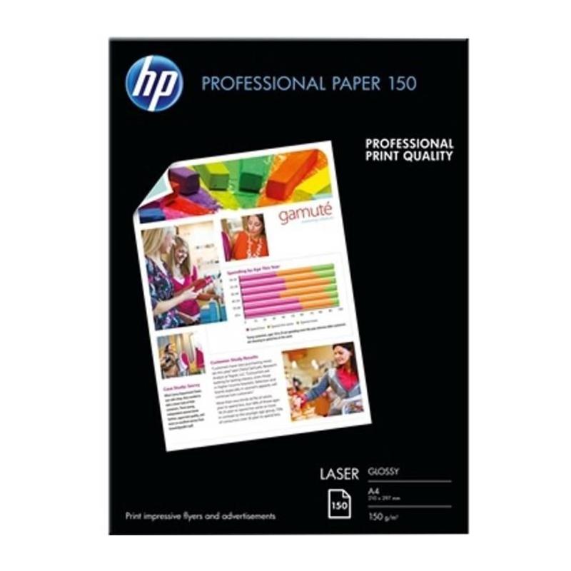 Papier photo brillant HP Professional 150 GSM - A4 - 150 feuilles
