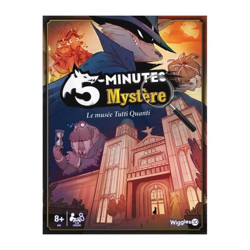 Découvrez Jeux de société WIGGLES 3D - 5 Minutes Mystère!