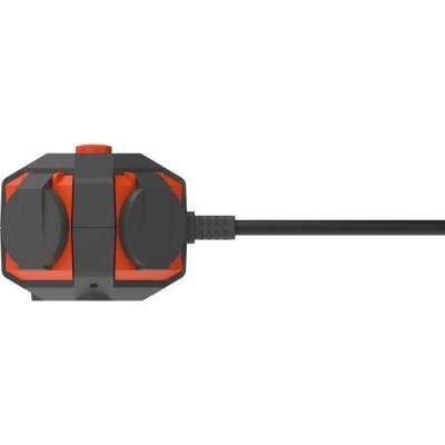 Multiprise Power Globe QUARX - 4 prises avec interrupteur et câble 3m