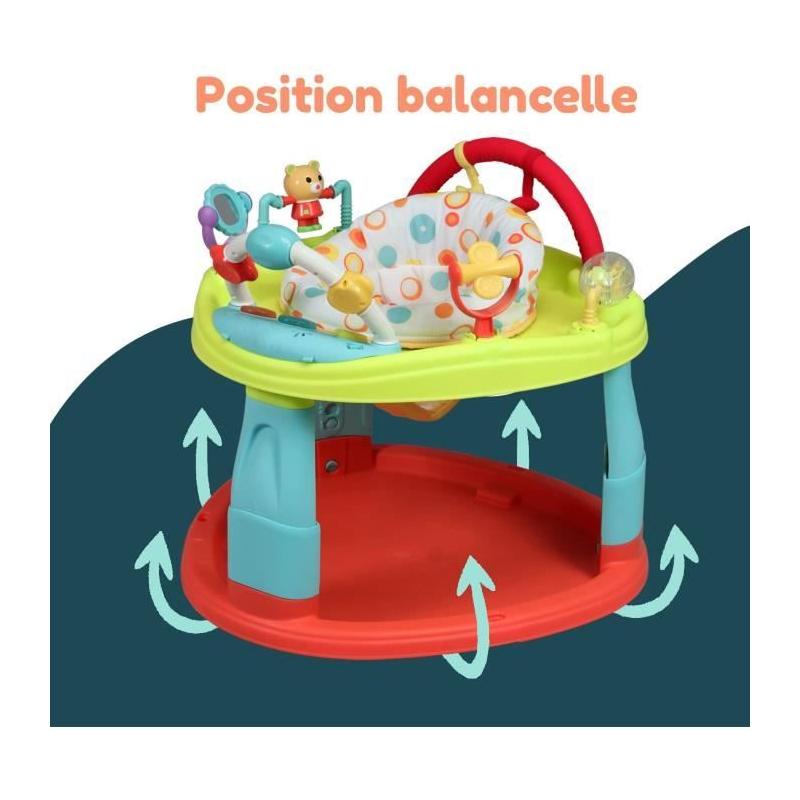 Trott'Acti Multicolore Musical - Éveil Bébé - YOUPALA