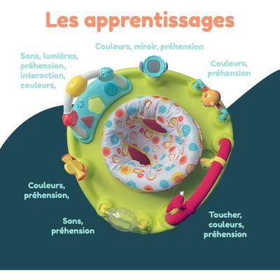Trott'Acti Multicolore Musical - Éveil Bébé - YOUPALA