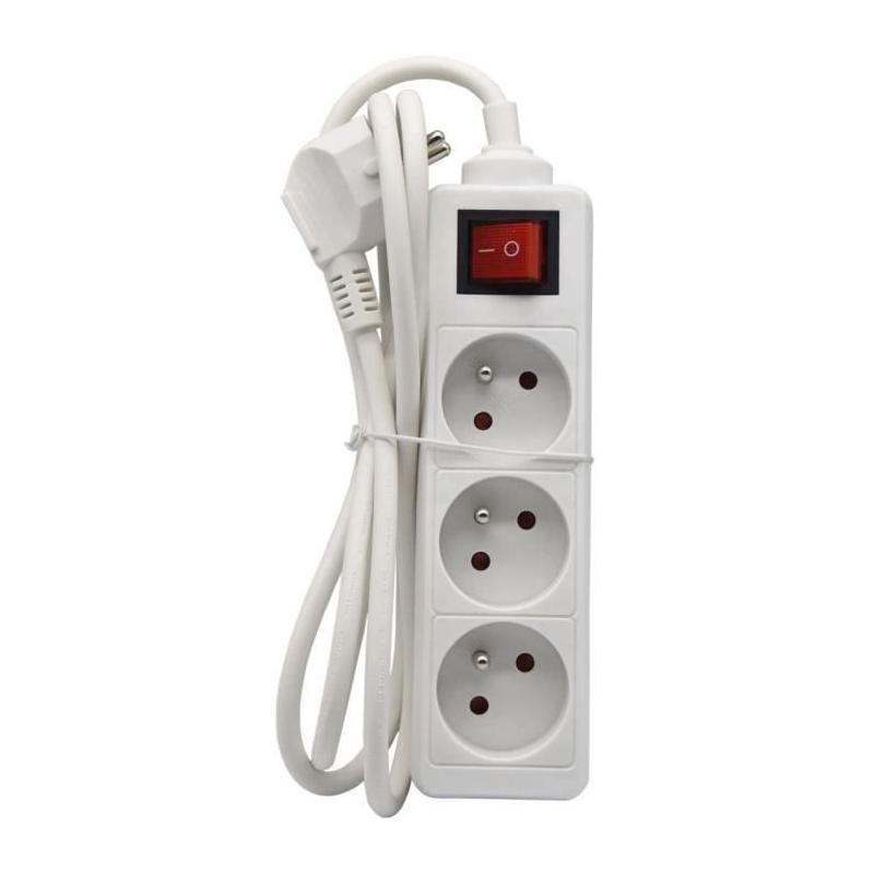 Bloc ménager GAO avec interrupteur - Pratique et sûr