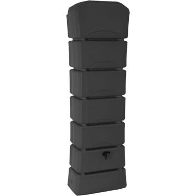 Récupérateur d'eau Latitude BELLI - 300 L - Anthracite - Économisez l'eau avec style