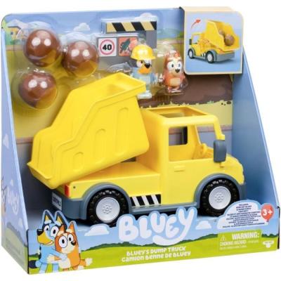 Camion benne BLUEY avec Figurines - Accessoires personnalisables