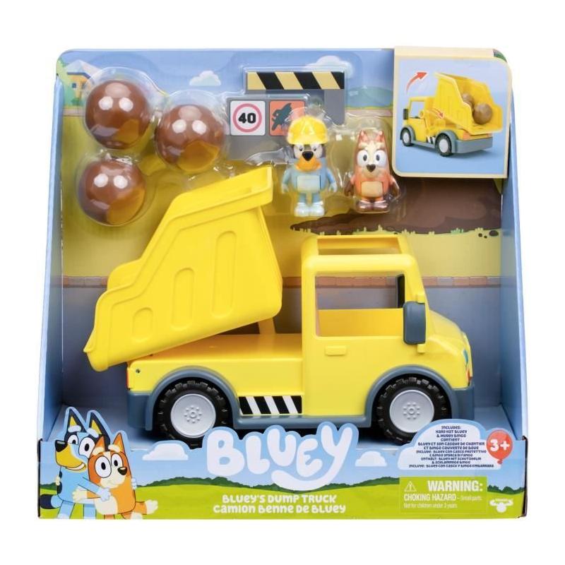 Camion benne BLUEY avec Figurines - Accessoires personnalisables