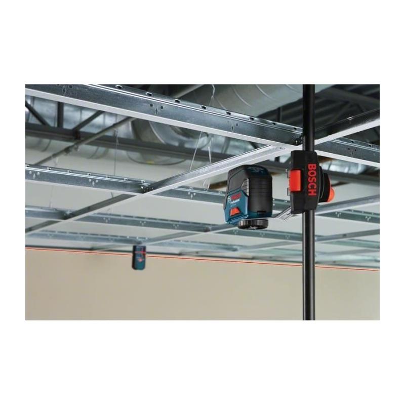 Mesurez avec précision jusqu'à 20m - Laser ligne Bosch Professional GCL 2-50 C + RM2