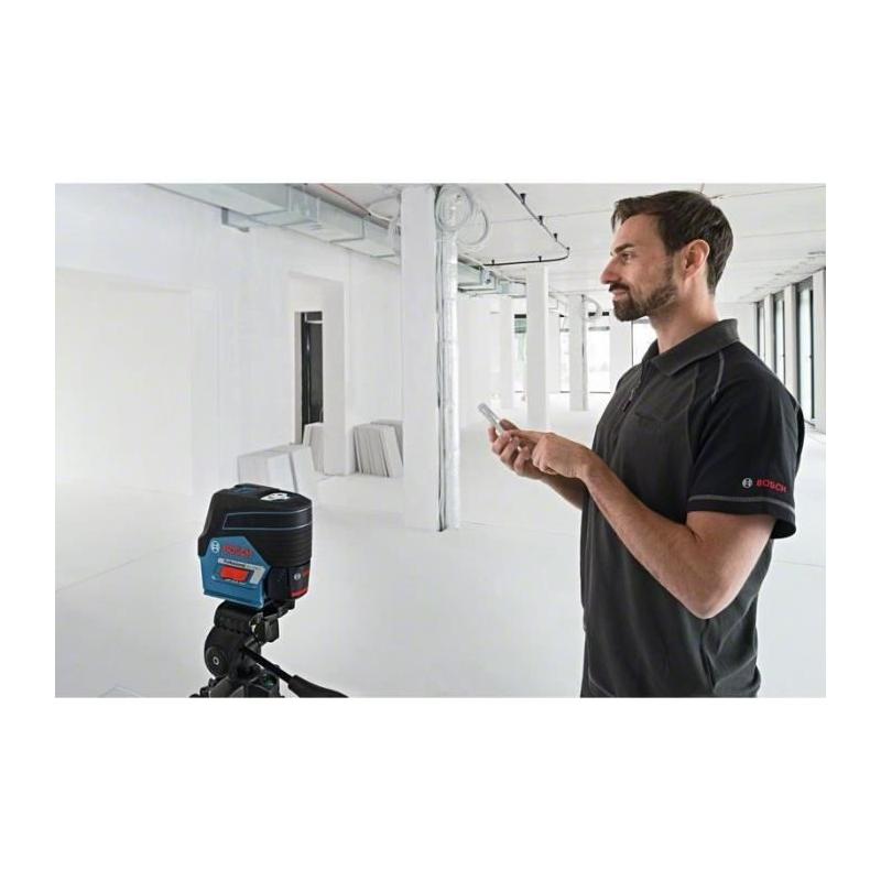 Mesurez avec précision jusqu'à 20m - Laser ligne Bosch Professional GCL 2-50 C + RM2