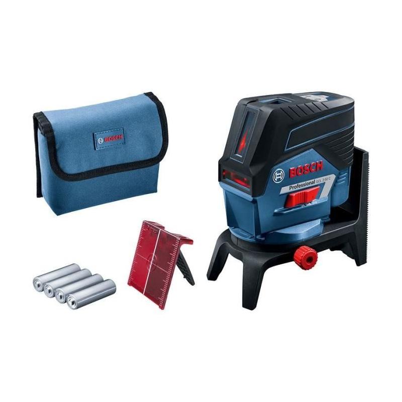 Mesurez avec précision jusqu'à 20m - Laser ligne Bosch Professional GCL 2-50 C + RM2
