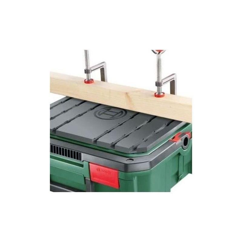 Établi de sciage Bosch SystemBox Vide - Vert - 15x8x12cm