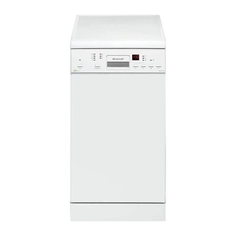 Lave-vaisselle BRANDT DFS1010W : Compact, Performant & Silencieux