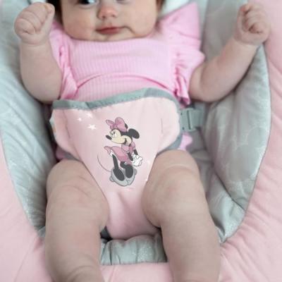 Transat bébé Disney Minnie avec jouets d'éveil amovibles