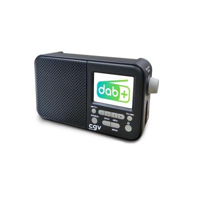 Radio portable DAB+ et FM - CGV - DR7+ - Écran couleur TFT 2,4