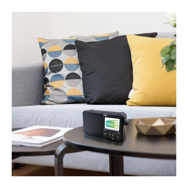 Radio portable DAB+ et FM - CGV - DR7+ - Écran couleur TFT 2,4