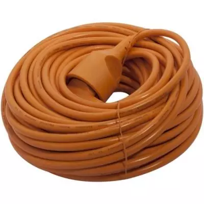 Prolongateur CHACON HO5VVF 3 x 1,5mm2 25m Orange - RALLONGE