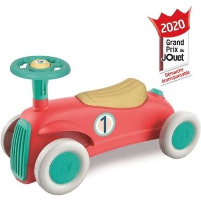 Porteur Baby Clementoni - Voiture recyclée avec roues directrices et klaxon