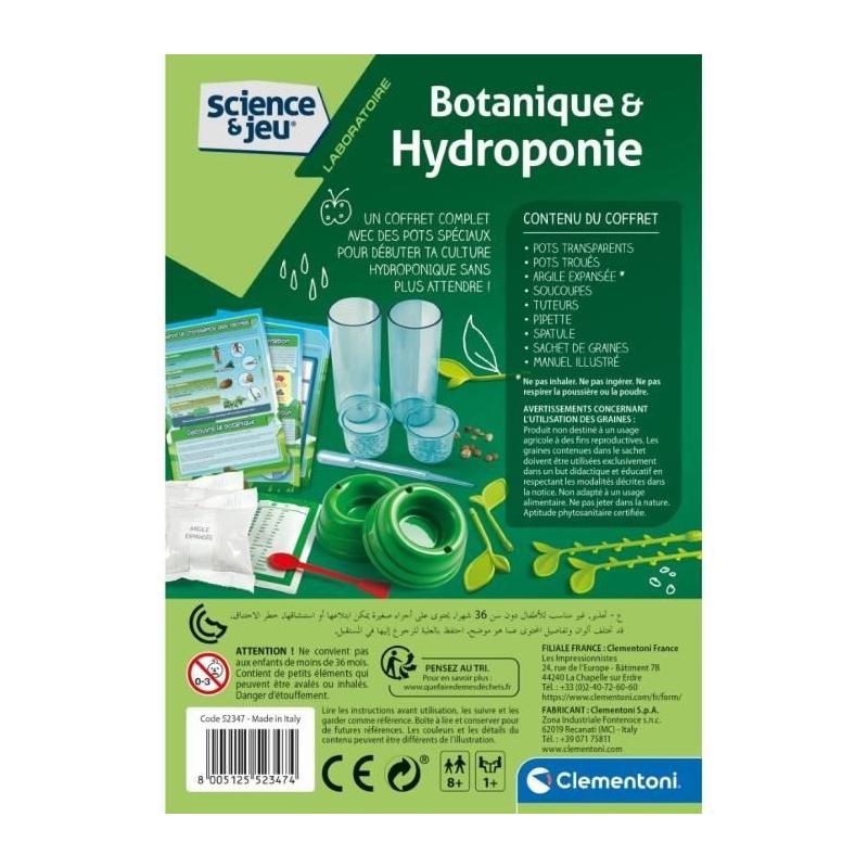 Découverte de la botanique et hydroponie - Kit scientifique innovant