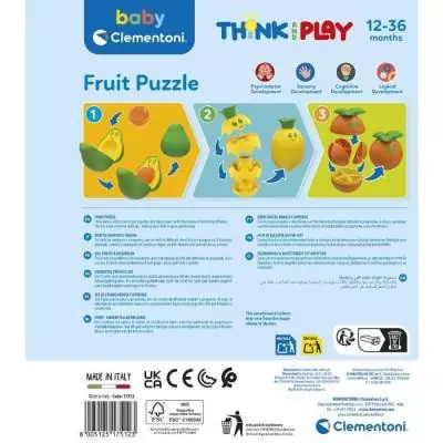 Assemble tes fruits avec ce puzzle fruité !