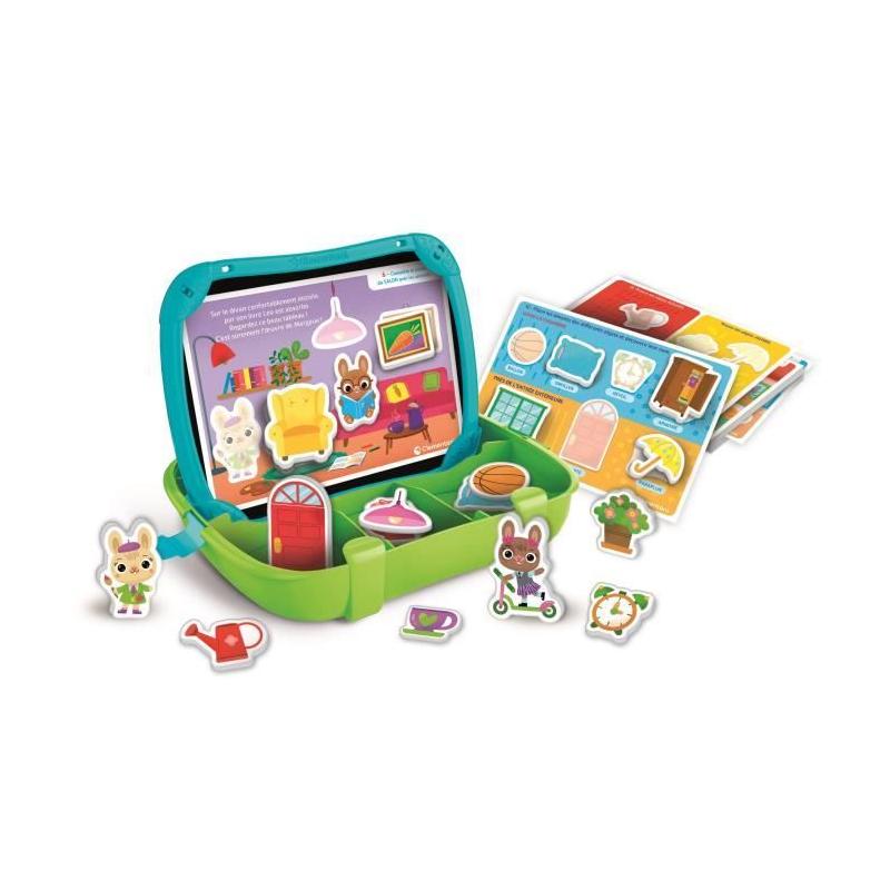 CLEMENTONI - Mallette magnétique pour apprendre les mots et objets