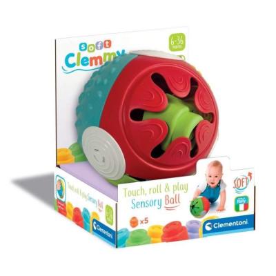 Balle sensorielle Clemmy - Texture variée - Lavable - Pour bébé
