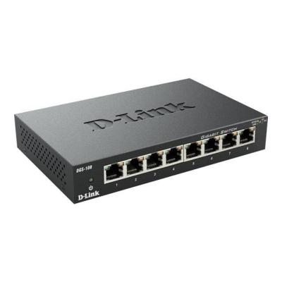 Switch D-Link 8 ports gigabit DGS108 - Compact et performant