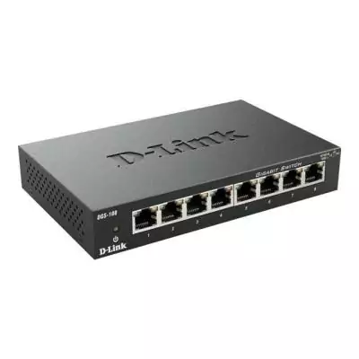 Switch D-Link 8 ports gigabit DGS108 - Compact et performant