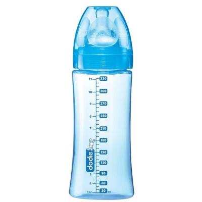 Biberon Dodie Initiation+ Anti-Coliques 330ml Bleu Pompier