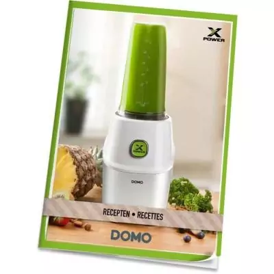 Mélangeur Xpower DOMO DO700BL - Puissant 1000W - Gris
