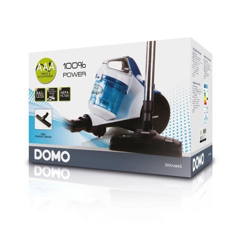 Aspirateur sans sac DOMO DO7286S - Puissant et Compact