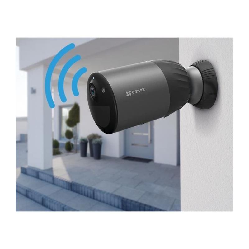 Caméra sans fil EZVIZ BC1C 4MP + Panneau solaire - Autonomie 8 mois