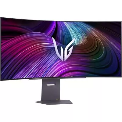 Ecran PC Gamer Incurvé - LG - 45'' - WQHD - 240Hz - Dalle OLED - 0,03ms - Ajustable en hauteur - 45GX90SA-B.AEU