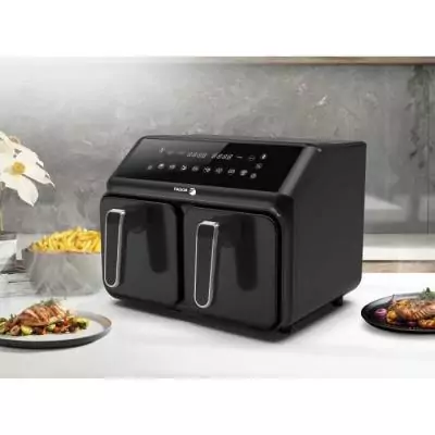 FAGOR Airfryer 8L - Friteuse sans huile 2 cuves de 4L - 2200W