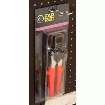 Pince à cheville métal FARTOOLS - Ø 4 à 8 mm - Rouge Pince à cheville métal FARTOOLS - Ø 4 à 8 mm - Rouge