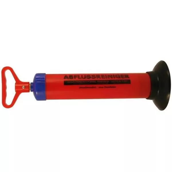 Déboucheur de canalisation a pompe a vide - FARTOOLS - Réservoir 0,65L - Diametres 70mm et 150mm