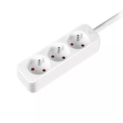 Bloc ménager GAO - 3 prises 2P+T sécurisé NF - Compact Bloc ménager GAO - 3 prises 2P+T sécurisé NF - Compact