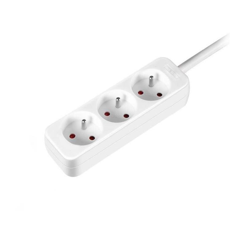 Bloc ménager GAO - 3 prises 2P+T sécurisé NF - Compact