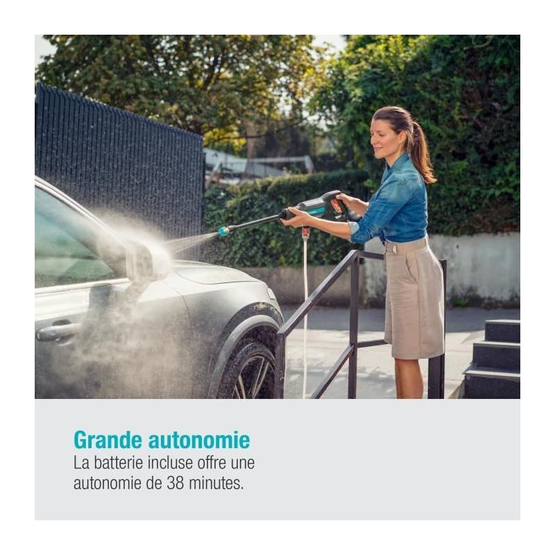Nettoyeur moyenne pression GARDENA AquaClean 24 - Kit complet