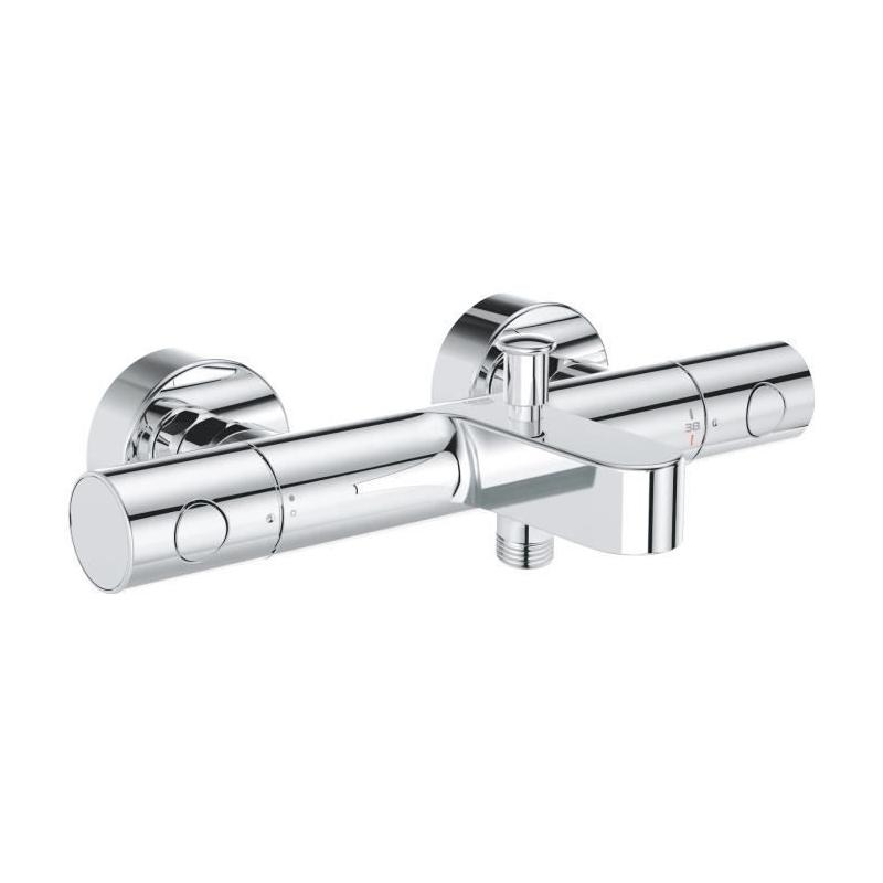 Mitigeur thermostatique bain/douche GROHE Precision Get - Chromé