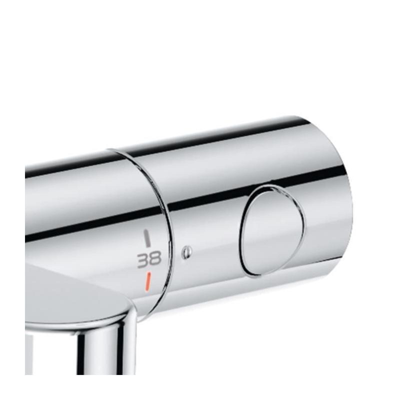 Mitigeur thermostatique bain/douche GROHE Precision Get - Chromé